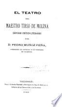 libro El Teatro Del Maestro Tirso De Molina